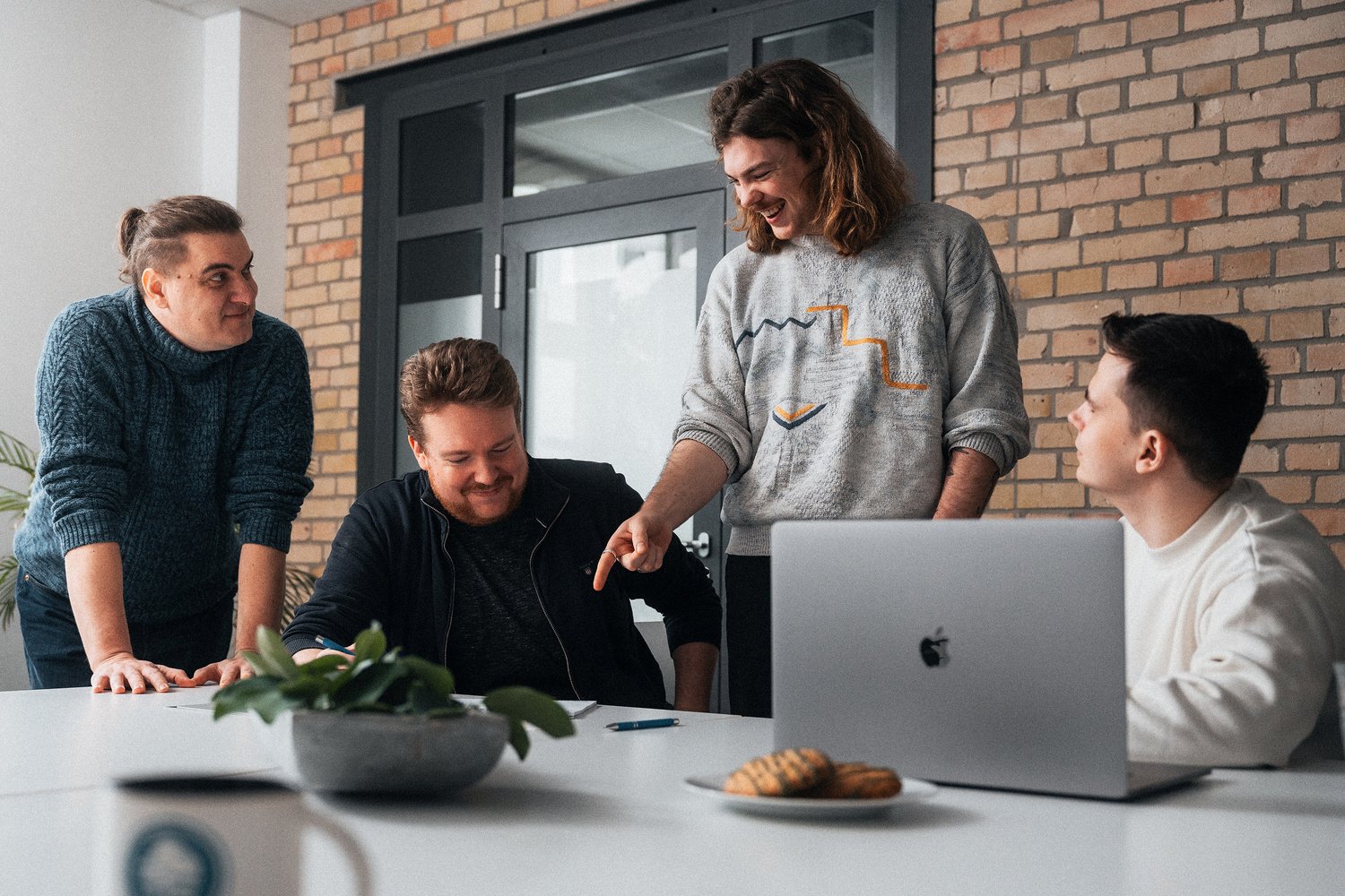 Das Blue Atlas Team im Büro in Braunschweig